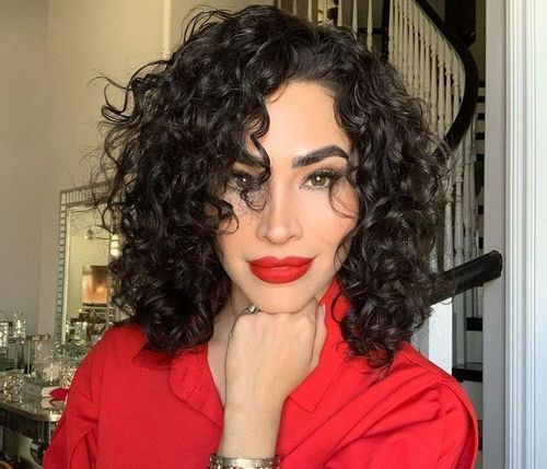 How to style bob length curly hair  Quora