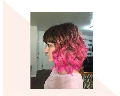 Hot Pink Ombre