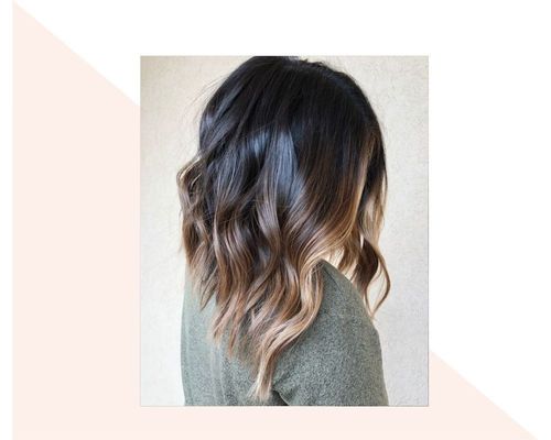 Ombre short shop hair straight