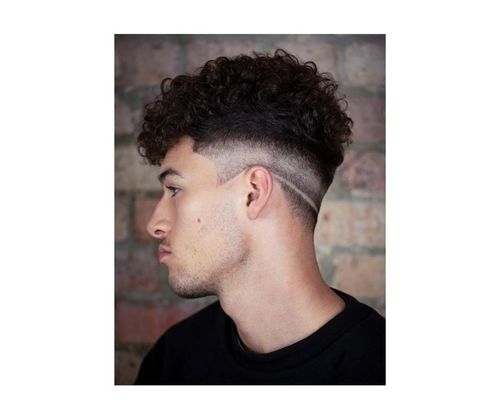 Low Skin Fade Curly Haircut For Men With Disconnected Undercut 🔊Clipper  Noise - No Music 🔊 - YouTube