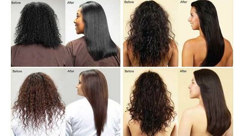 Permanent hair straightening cost best sale