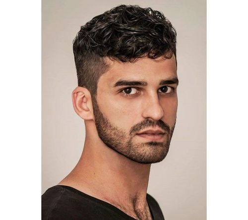 24 Curly Hair Fade Haircuts for Sexy Guys in 2023