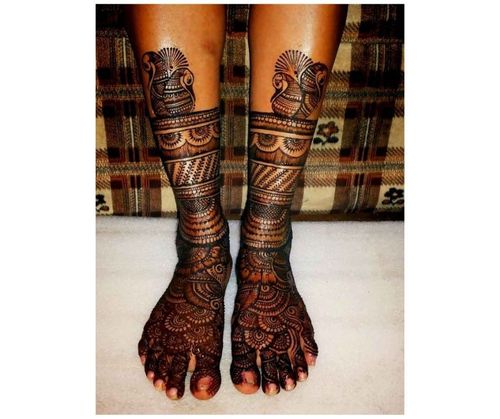 Legs Mehandi Design Services at best price in New Delhi