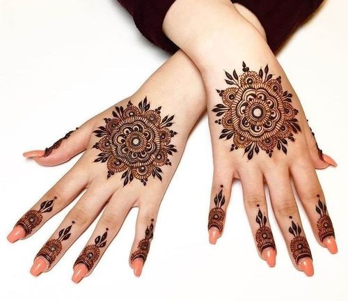 Round Mehndi Designs for hands You... - The Wedding Bels | Facebook