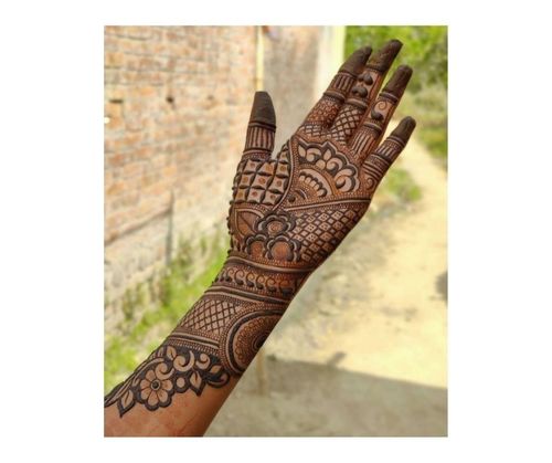 Full Hand Indian Mehndi Design:How To Do Bridal Henna Mehendi Art - YouTube