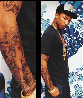 How Did Pharrell Williams Remove His Tattoo  Fabbon