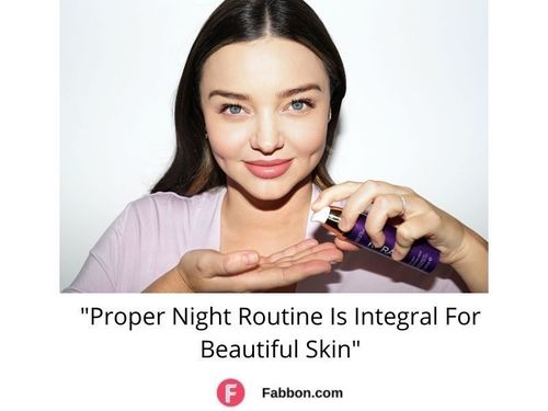 miranda-kerr-night-skincare-routine