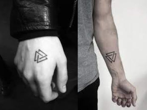 Needle N Skin  Triangle tattoos can mean wisdom love  Facebook