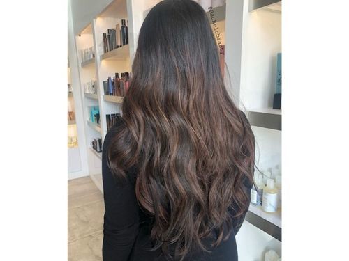 Brown Balayage Long Hair 