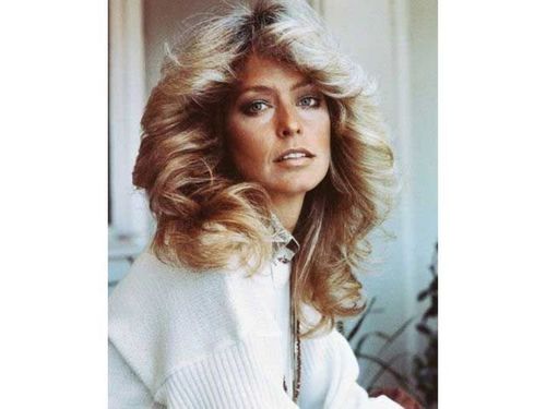 Farrah Fawcett hair is coming back as chandelier layers  Galore