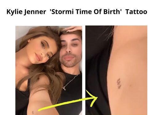 Kylie Jenner Just Got a Sweet Tattoo in Honor of Daughter Stormi