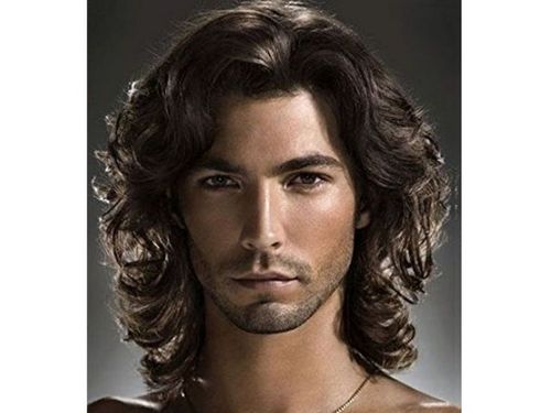 brown-long-curly-haircut-for-men
