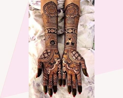 70+ Dulhan Mehndi Designs for Brides - Glossnglitters