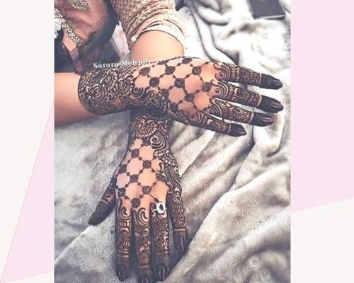 Floral-Net-Dulhan-Mehndi-Design