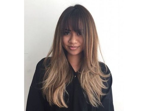 50 Prettiest Long Layered Haircuts with Bangs for 2023  Hair Adviser  Layered  haircuts with bangs Long layered haircuts Blonde hair with bangs