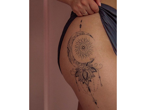 100 Stylish Sun And Moon Tattoos With Meanings  The Trend Scout