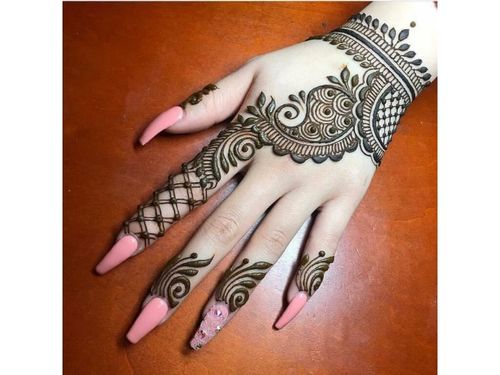 One Finger Mehndi Designs (5) - K4 Fashion