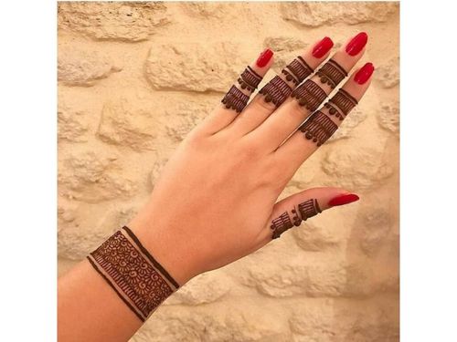 Ring Finger Mehndi Design | Very Simple Mehndi Design For Ring Finger | New  Fing… | Semplici disegni mehndi, Disegni per mano henne', Design per  tatuaggio all'hennè