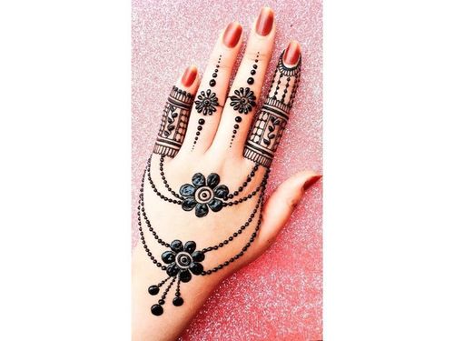 Back Hand Jewellery Mehndi Designs Collection 2019
