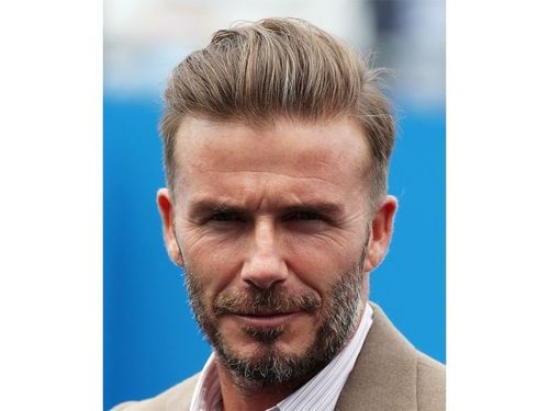 David Beckham Sporting New Haircut Editorial Stock Photo - Stock Image |  Shutterstock