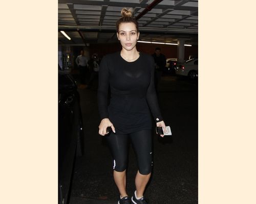 Kim-kardashian-no-makeup-post-workout