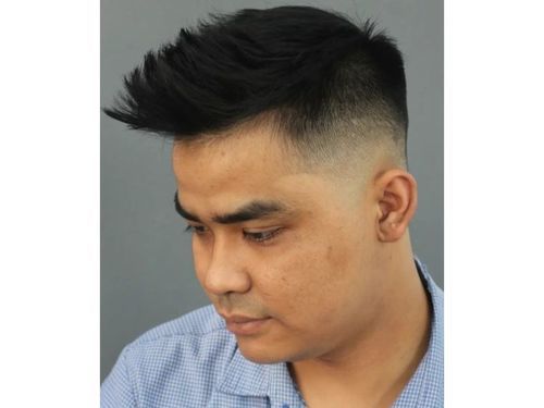choppy-fauxhawk-mens-hairstyle-for-round-face