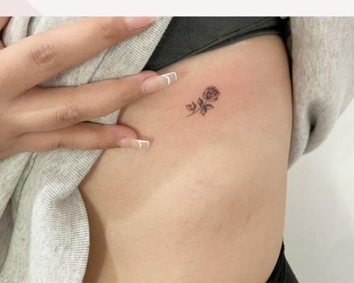 Under Boob Tattoos For Women