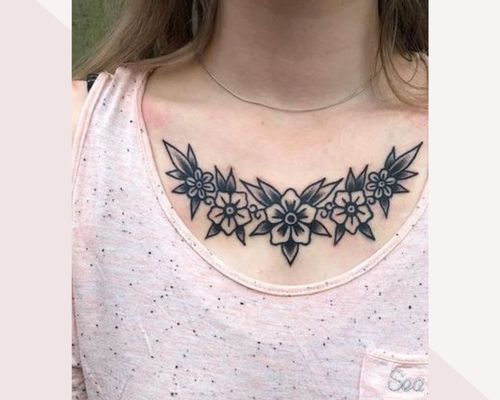 42 Most Beautiful Chest Tattoos for Women  PROJAQK