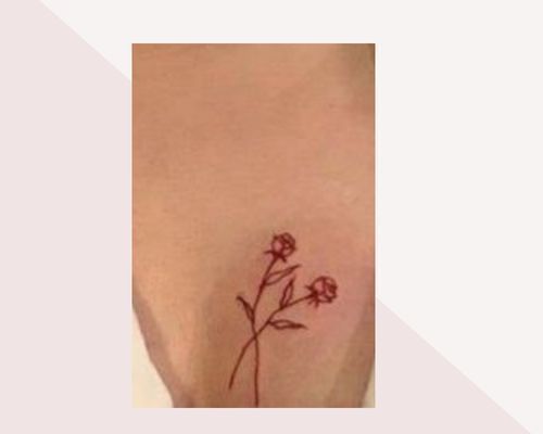 98 Beautiful Flower Tattoos and Meaning  Our Mindful Life