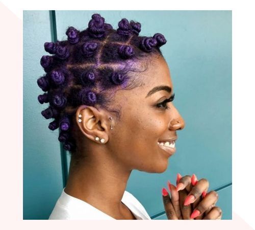 bantu-knots-for-short-black-hair