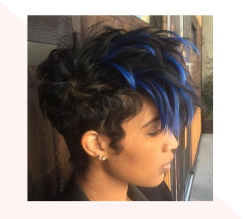 short-black-hair-with-blue-highlights