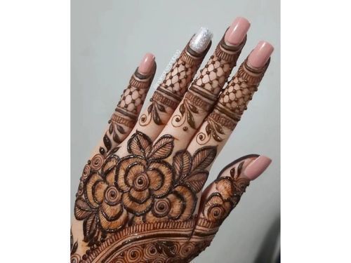 leafs-and-flowers-easy-mehndi-design