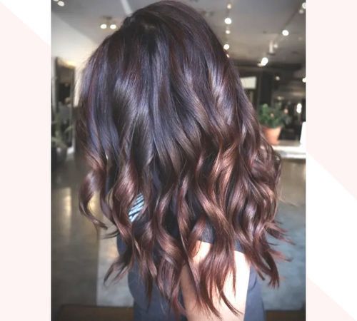 Chocolate Brown ends highlights