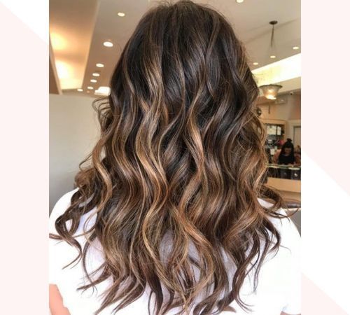 caramel-balayage-highlights