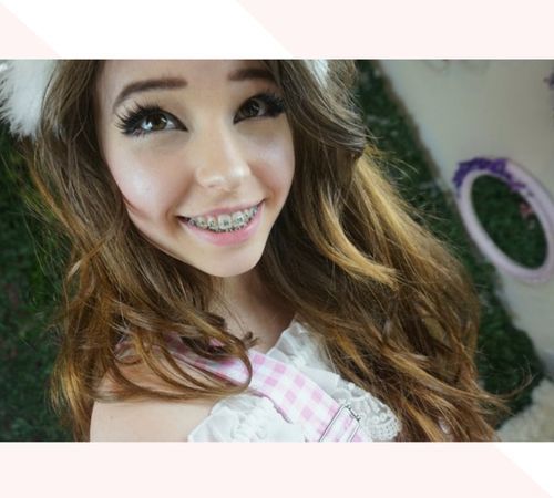 Belle Delphine without makeup