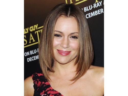 Alyssa Milano Medium length bob