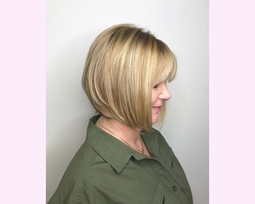 graduated-bob-short-hairstyle-for-women-over-70