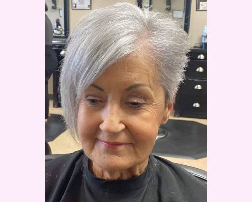 long-bangs-short-hairstyle-for-women-over-70