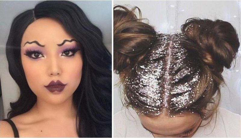 crazy makeup trends