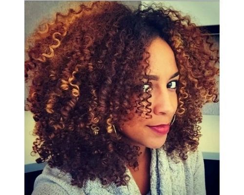 Coloured Kinky Curls