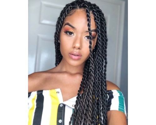 Sleek Kinky Braids