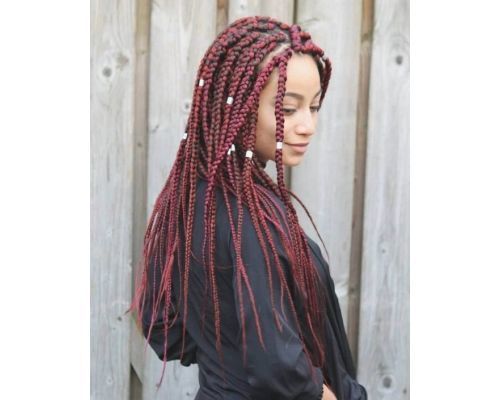 Cuffs on Red Braids