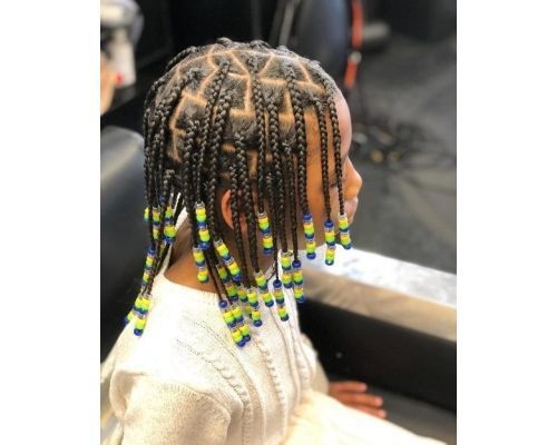 55 Stunning Box Braids With Beads - (With Images) | Fabbon