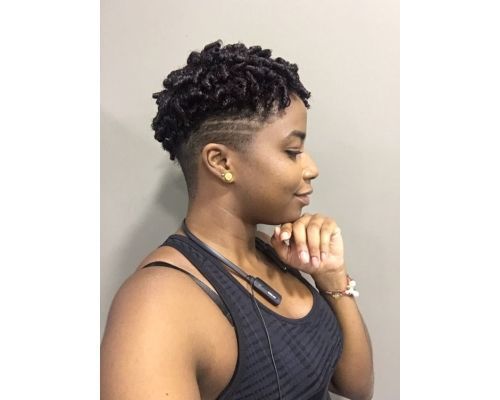 Layered corrnrows on Pixie Cut