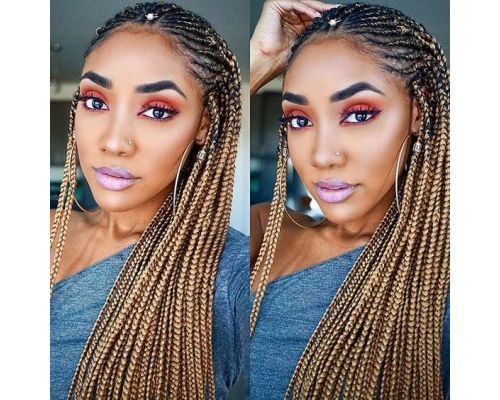 Ombre Fulani Braids