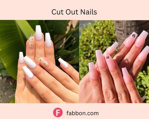 Cut Out-shaped-nails