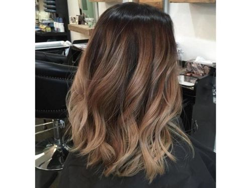 White Coffee Balayage