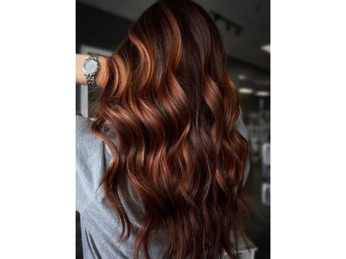 Red Brown Balayage