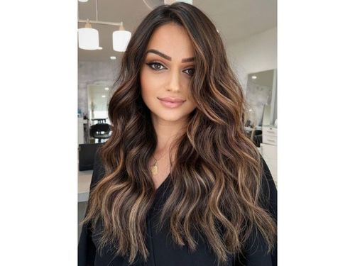 Delicate Balayage on Brown Hair 