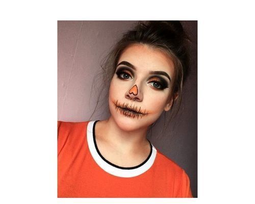 pumpkin-halloween-makeup